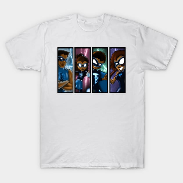 Family of Superheroes T-Shirt by treasured-gift